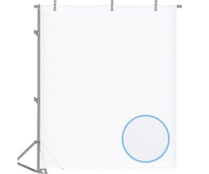 Neewer® 2 Yard x 60 Inch/1.8M x 1.5M Nylon Silk White Seamless Diffusion Fabric for Photography Softbox, Light Tent and Lighting Light Modifier