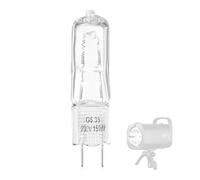 Neewer 230V 150W Modeling Lamp, 2600K Halogen Modeling Light Bulb with Heatproof Porcelain E26 Base, 1710lux/1m Max Illuminance, 9 Dimming Levels S101 Series Studio Flash, G6.35