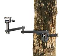 NEEWER 24" Outdoor Camera Magic Arm for Hunting, Over 5 Quiet Joints Lightweight Aluminum Tree Stand Trail Camera Mount with Bubble Level/Ergonomic Grip/Strap for Wildlife Adventure Filming, ST010
