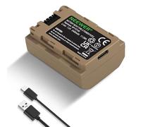 NEEWER 2400mAh NP-FZ100 Replacement Battery, Rechargeable Camera Battery with USB Type C 2.5 Hrs Fast Charging Compatible with Sony A1, A9, A9 II, A7 III, A7R V, A7S III, A7 IV, A6600, A7C