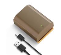 NEEWER 2400mAh NP-FZ100 Replacement Battery, Type C 2.5 Hrs Fast Charging, Rechargeable Camera Battery for Sony FX3 FX30 ZV-E1 A1 A6600 A6700 A7III A7IV A7C A7CII A7CR A7RIII A7RIV A7RV A7SIII A9 A9II