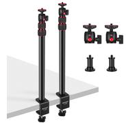 NEEWER 2PCS 1/4" Ball Head Extendable Camera Desk Mount
