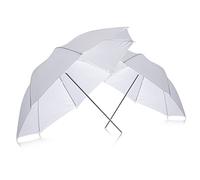 Neewer 2pcs Professional Photography 33" 83cm Studio Lighting Reflective Flash Translucent White Soft Umbrella