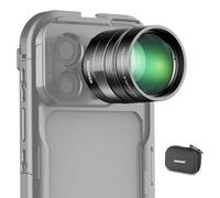 NEEWER 2x Converter for Phone Camera Telephoto Lens Only, 240mm Teleconverter 7 Elements in 5 Groups, 17mm Thread Compatible with NEEWER Phone Cage iPhone Android Samsung Xiaomi, LS-79