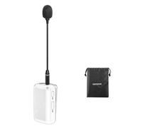 Neewer 3.5mm TRS Omnidirectional Condenser Microphone, Mic for Interviews and Content Creators, Compatible with DJI Wireless Mic Transmitters Compati