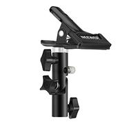 Neewer 3 PCS Photo Studio Heavy Duty Metal Clamp Holder with 5/8" Light Stand Attachment for Reflector