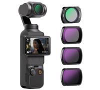NEEWER 4 Pack Magnetic ND & CPL Filter Kit Compatible with DJI OSMO Pocket 3