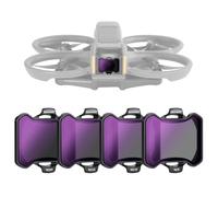NEEWER 4 Pack Neutral Density Filters Set Compatible with DJI Avata 2, Neutral Density Filters ND8/ND16/ND32/ND64 Drone Accessories, Double Sided Coated HD Glass, No Interference with Lens Cover