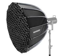 NEEWER 47"/120cm Parabolic Softbox Bowens Mount, Quick Setup with Diffusers/Grid/Bag for Video Continuous Lighting CB60 CB200B MS60 MS150B Q4 Compatible with Godox Compatible with Aputure 600d, NS120P