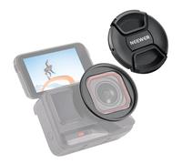 NEEWER 49mm Filter Adapter Ring Compatible with Insta360 Ace Pro 1/2, Filter Mount with Lens Cap, Action Camera Photography Accessories, Not for Redesigned Ace Pro 2 Octagonal Lens Guard