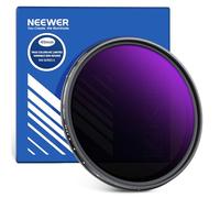 NEEWER 49mm Variable ND Filter (ND8-2000), True Color & Hard Stop, 3-11 Stops Adjustable Limited Neutral Density Lens Filter for DSLR Mirrorless Cameras, Multicoated Optical Glass, Slim Aluminum Frame