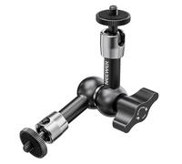 NEEWER 5.9"/15cm Adjustable Friction Magic Arm with 1/4" Screw on Both Ends, Compatible with SmallRig Cage, Flash/LED Light/Microphone/Monitor/SuperClip, Max Load 4.4lb/2kg, ST15