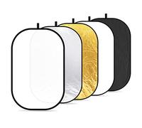 Neewer 5 in 1 Portable Multi 40"x 60"/100 x 150CM Camera Lighting Reflector/Diffuser Kit with Carrying Case for Photography