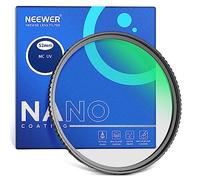 NEEWER 52mm MC UV Protection Filter 24 Layer Multi Resistant Nano Coatings/HD Optical Glass/Water Repellent/Scratch Resistant/Aluminum Alloy Ultra Slim Frame/Ultraviolet Filter