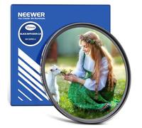 Neewer 55mm Black Diffusion 1/8 Filter Soft Dreamy Cinematic Effect Filter Ultra Slim Water Repellent Scratch Resistant Optical Glass, Multiple Nano Coatings for Video/Vlog/Portrait Photography