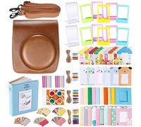 Neewer 56-in-1 Accessory for Fujifilm Instax Mini 90 Includes Camera Case with Adjustable Strap Various Frames Book Album Close-up Corner Stickers Photo Instant Films Stickers
