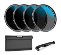 Neewer 58mm ND Lens Filter Set, ND16/ND32/ND64/ND1000, Lens Cleaning Pen, Filter Pouch, HD Filter Accessories Kit Compatible with Canon Nikon Sony Camera Lens