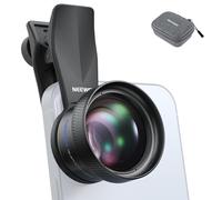 NEEWER 58mm Telephoto Lens with 17mm Threaded Phone Camera Lens Clip, 6 Elements in 5 Groups 2X Magnification Compatible with iPhone Android Samsung for Portrait Photography, LS-71
