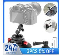 Neewer 6" Camera Suction Mount with Ball Head Magic Arm Metal Car Mount for Camera/Phone, Air Pump Vacuum Suction Cup on Car