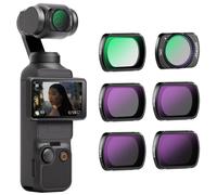 NEEWER 6 Pack Magnetic ND/PL UV CPL Filters Set for DJI OSMO Pocket 3
