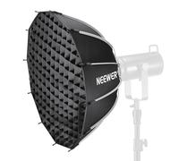 NEEWER 65 cm Bowens Mount Parabolic Softbox Dodecagon, Quick Release with Diffusers/Grid/Bag for CB60 CB200B MS60C MS150B S101 Vision 4 Q4 Compatible with Godox, NS6P
