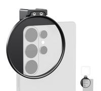 NEEWER 67mm Phone Filter Clip, Cold Shoe Mount Lens Filter Clamp Mobile Photography Accessories, Compatible with iPhone 17 Pro Max 16 Pro Max Air 17e 16e Android Samsung S26 Ultra, LA009