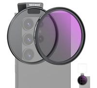 NEEWER 67mm CPL Filter for Phone, HD Polarizing Filter & Cold Shoe Phone Clip, with Carrying Pouch & Cleaning Cloth, Compatible with iPhone 16 15 Pro Max Plus 14 13 Samsung Galaxy S24 DSLR Cameras