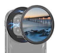 NEEWER 67mm Magnetic ND Filter Set, Variable ND2-32 (1-5 Stops) Multicoated HD with Magnetic Filter Backplate Adapter, Compatible with iPhone 16 Pro/16 Pro Max Phone Cage Video Rig (PA073/PA074)