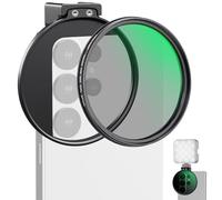 NEEWER 67mm Phone CPL Filter with Cold Shoe Clip, HD Circular Polarizer Lens Filter Accessories with Adjustable Polarization, Compatible with Android Samsung S26 Ultra iPhone 17 Pro Max & More, FL-113