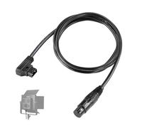 Neewer 6ft/1.8m D-Tap Male to 4 Pin XLR Female Power Cable PL60C Continuous LED Video Light, NC011
