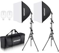 Neewer® 700W Professional Photography 24"x24"/60x60cm Softbox with E27 Socket Light Lighting Kit for Photo Studio Portraits, Product Photography and Video Shooting
