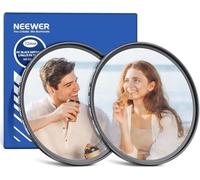 NEEWER 72mm 1/4 & 1/8 Black Diffusion Camera Lens Filter 2 Pack Set, Black Pro Mist Cinematic Effect Filter Multicoated Glass Storage Case Cleaning Cloth, for Dreamy Misty Portrait Photography Video