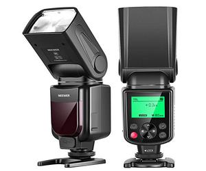 NEEWER 750II TTL Camera Flash Speedlite with LCD Screen, Compatible with Nikon D4 D5 D60 D90 D100 D200 D300S D300 D500 D610 D700 D750 D800 D810 D850 D3400 D3500 D5200 D5300 D7000 D7100 D7200 D7500
