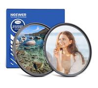 NEEWER 77mm CPL + Black Mist Diffusion 1/4 Filter Set (2 Pack), Multicoated Optical Glass Circular Polarizing & Dreamy Soft Cinematic Effect Filter for Camera Lens
