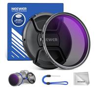 NEEWER 77mm ND2-32 (1-5 Stops) Variable ND Filter with Lens Cap, Cleaning Cloth, Precise Neutral Density Adjustment, Multicoated Optical Glass, Camera Photography Accessories