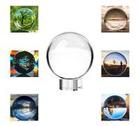 Neewer® 80mm/3inch Clear Crystal Ball Globe with Free Crystal Stand for Feng Shui/Divination or Wedding/Home/Office Decoration