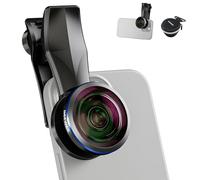 NEEWER 8mm Fisheye Lens with 220° Wide Angle & 17mm Thread Phone Lens Clip, Also for 17mm Threaded Phone Cage/Case/Clamp/Backplate, LS-29 PRO