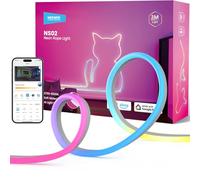 NEEWER 9.84ft/3m LED Strip Lights, Smart AI RGB Flexible Cuttable Neon Rope Light with App Control for Bedroom Gaming Room Indoor Studio Classroom Home Wall Decor, NS02