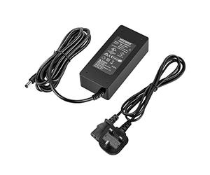 Neewer AC 220-240V to DC 2.0mm X 5.5mm 12V 5A 60W Power Supply Adapter with 6.5 feet/2 meters Power Cable Compatible with 660 960 LED Video Light and Max. 12V 5A 60W Ring Light (UK PLUG)