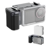 NEEWER AC034 Side Handle Only for AC014 Cage Compatible with DJI Osmo Action 5 Pro/4/3, Modular Quick Release Magnetic Action Camera Mount Adapter with Grip & Cold Shoe Shutter Extender Bar, Dark Gray