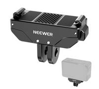 NEEWER Magnetic Quick Release Mount Compatible with DJI Osmo Action 6 Only, with Universal Action Camera Adapter & 1/4" Thread for Accessories, AC071 (Black)