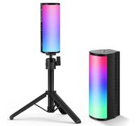 NEEWER Basic Magnetic Handheld Light Wand with Desk Tripod, 360° Full RGB Mini LED Video Tube Light Stick, 2500mAh Battery 2500-8500K Dimmable Lighting for Studio Camera Photography Recording, TL96RGB