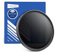 NEEWER BASICS 49mm Variable ND Filter, ND2-400 1-9 Stops Light Reduction Rotatable Variable Neutral Density Filter with Anti Fingerprint Coating, Slim Frame for Camera Lens