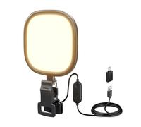 NEEWER Basics 5" 10W LED Streaming Light, Bi Color Edge Lit Clip on Full Screen USB Desk Lamp Lighting CRI95 for Monitor Laptop Computer Webcam Video Conference Zoom Call Recording, NL10