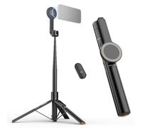 NEEWER Basics 5.48' Magnetic Selfies Tripod, Compatible with MagSafe iPhone Android, Portable Mobile Travel Stand with Remote, One-Button Pop Up for Recording Vlog Videos Streaming, PA989