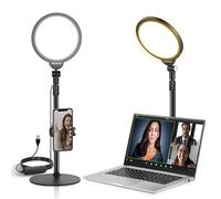 NEEWER BASICS 7" Desk Ring Light for Video Recording, 10W Dimmable, R06