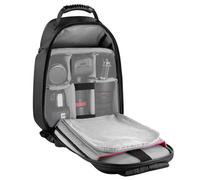 NEEWER BASICS Camera Bag for Photographer, Water Resistant Digital Cam Backpack Shockproof Large Case Compatible with Sony Canon Nikon DSLR Mirrorless Lenses Small Photography Accessories, PB26 Black