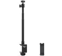 NEEWER BASICS Camera Desk Mount Stand with C Clamp & Phone Holder, 11"-31" Adjustable Webcam Mount Overhead Tripod Compatible with Logitech OBSBOT Insta360 Ring Light Mic, Max Load 3.3lb/1.5kg, DS034