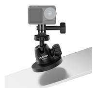 Neewer Magnetic Camera Mount GP-101 – Strong Magnet 360° Ball Head for GoPro, Insta360, DJI, AKASO