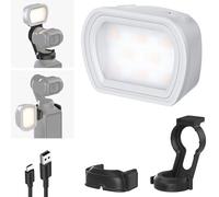 NEEWER BASICS Magnetic Auxiliary Light Compatible with DJI OSMO Pocket 3 Gimbal Cam Creator Combo, 1.3W USB C Rechargeable Plastic Mini LED Fill Light Attachment for Selfie Vlog Video Recording, M21